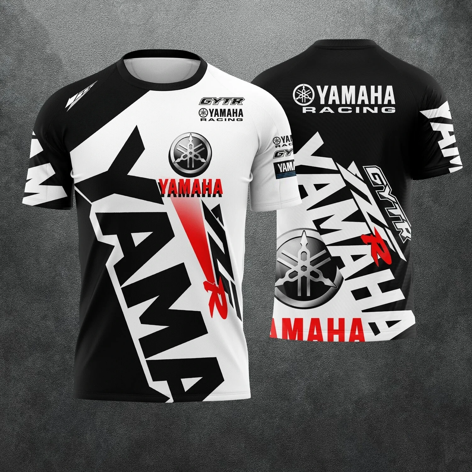 Autumn Hot YAMAHA Men Women Motorcycle Riding Suit Loose Breathable Quick Drying Off-Road Racing Suit Long Sleeved Sports Tee