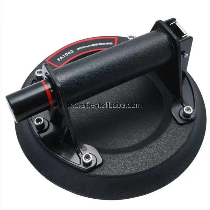 

8 Inch Vacuum Mounting Cups Manual Suction Cups Lifter Hand Pump Vacuum Suction Cup Lifter for Stone Glass