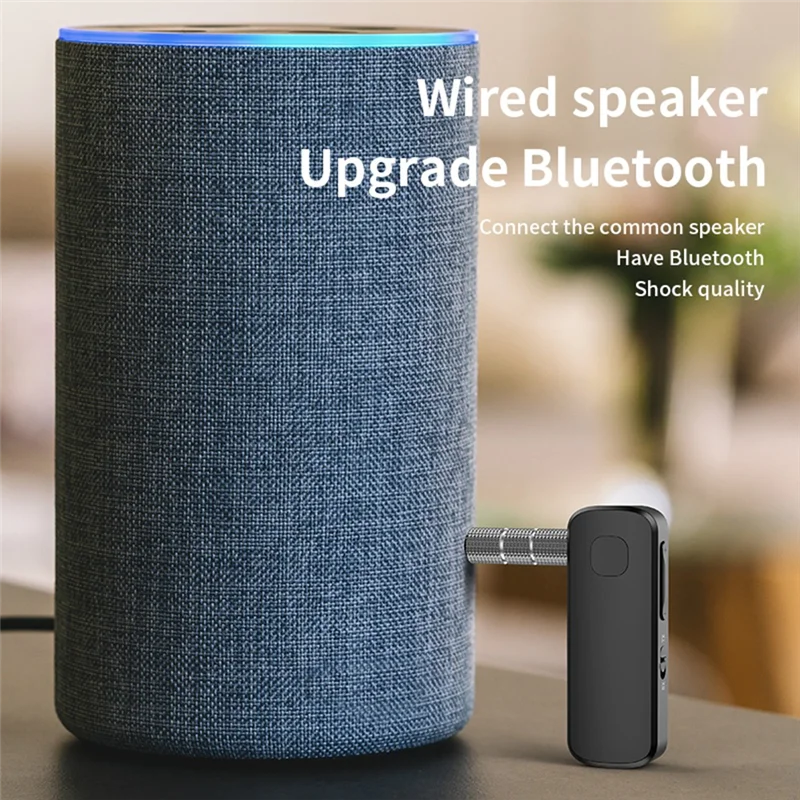 A25R-Bluetooth 5.4 Wireless Audio Receiver Transmitter 3.5Mm AUX Bluetooth Adapter For Car Phones Tablet Laptop