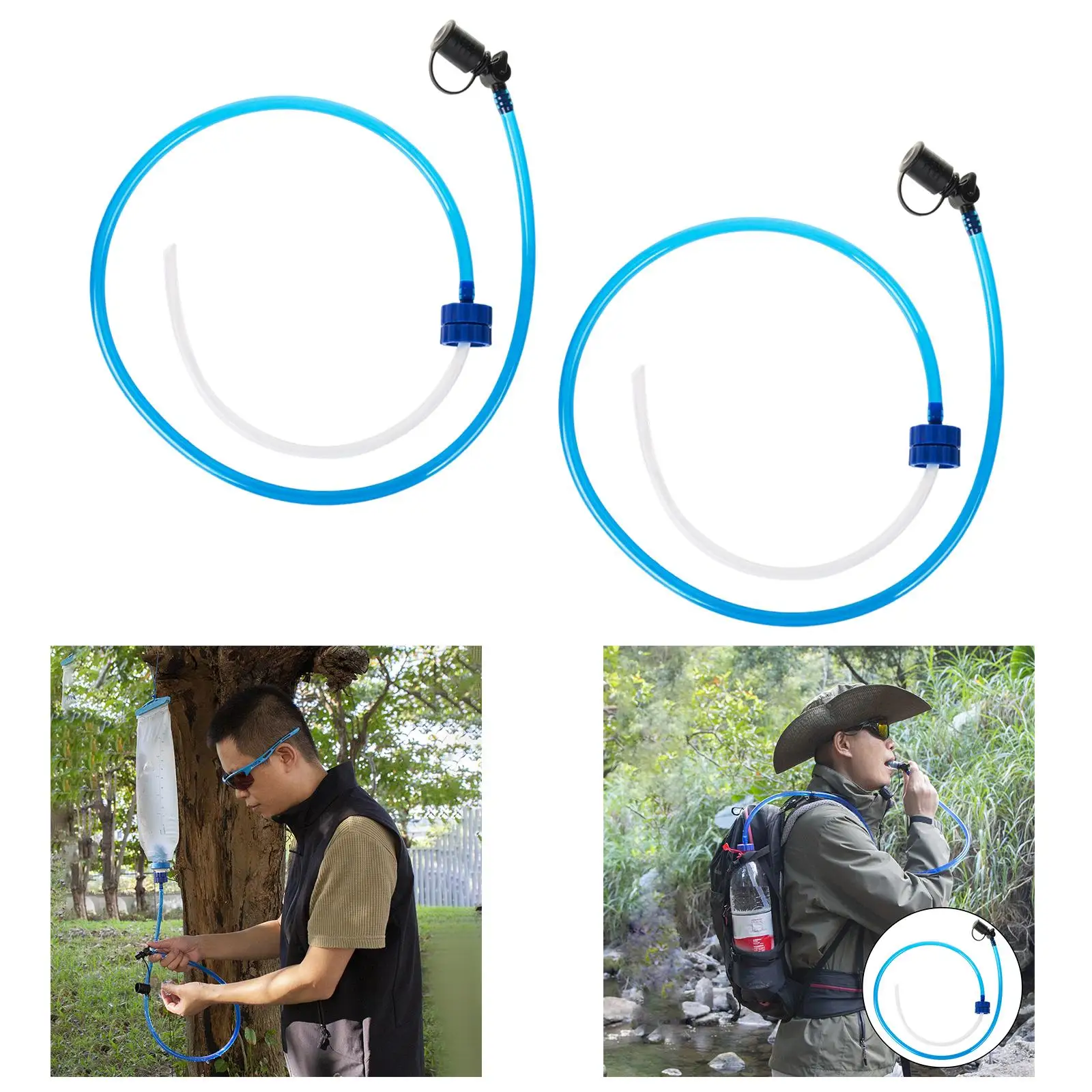 

Flexible Leakproof Hydration Adapter Replacement, Backpack Hydration System Hose
