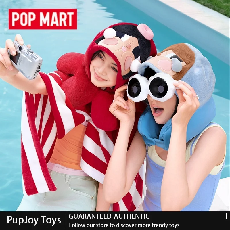 

Genuine Pop Mart Crybaby Tears Of The Sea Series Earphone Pouch Peripheral Gift Plush Dolls Mystery Boxes Hippers Girls Toys