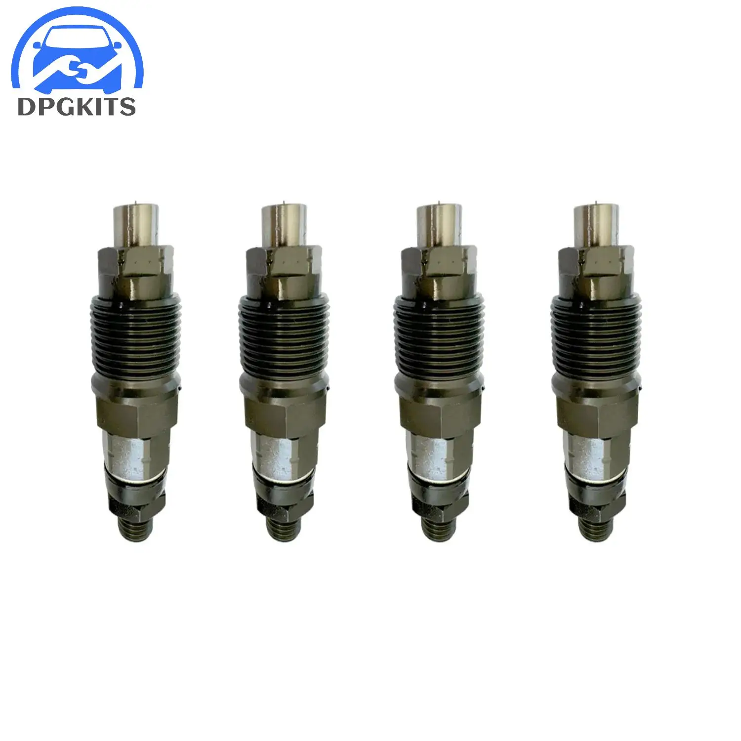 4pcs Fuel Injectors Nozzle 105007-1240 8943682480 for 4JG2-TC Engine Excavator Accessories Parts Replacement