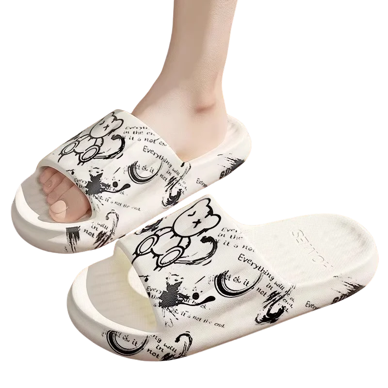 شبشب خاص للسيدات 2025 صنادل جديدة للحمام المنزلي الداخلي صنادل إيفا أحذية صيفية للرجال