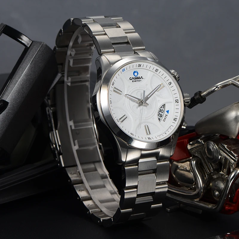 CASIMA Наручные мужские часы, простые, модные, водонепроницаемые, светящиеся, механические, модель ER-9103-995