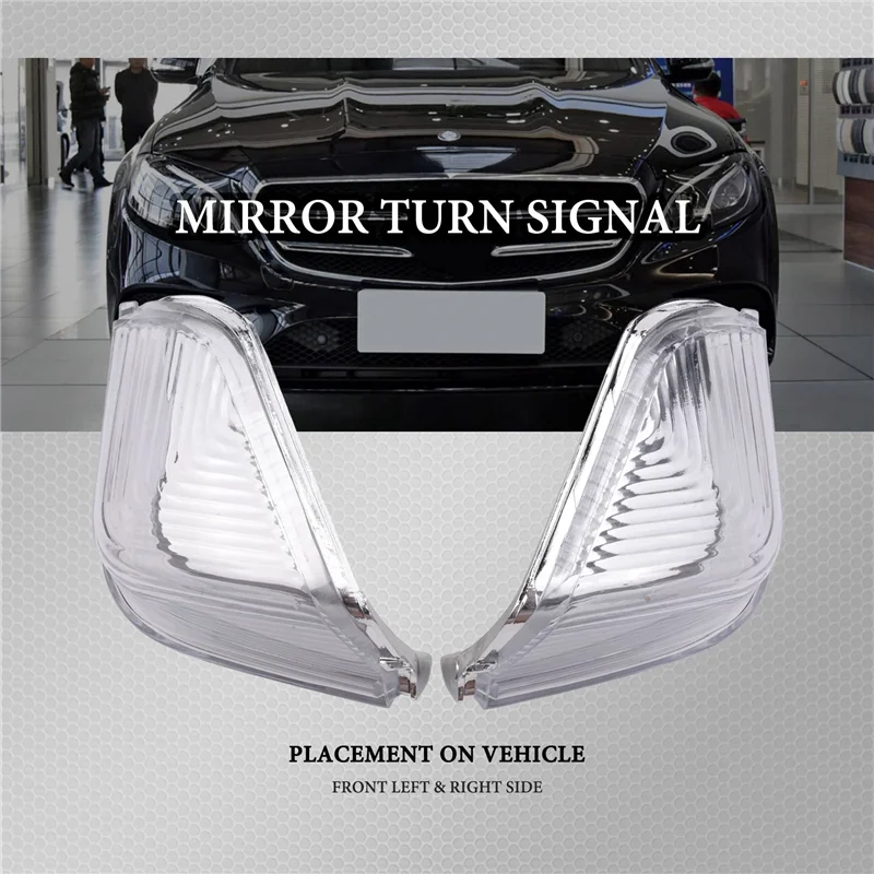 Wing Mirror Door Indicator Lens Pair Left & Right for Mercedes Sprinter 2006-2017 image 3