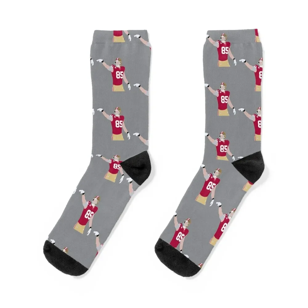 

George Kittle Socks christmass gift Christmas winter Heating sock Male Socks Women's