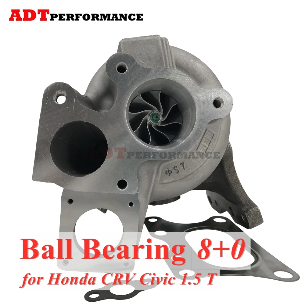 

Upgrade Ball Bearing 8+0 Blades Turbocharger TD025 49373-07011 49373-07012 18900-5AA-A01 Full Turbine for Honda CRV Civic 1.5T