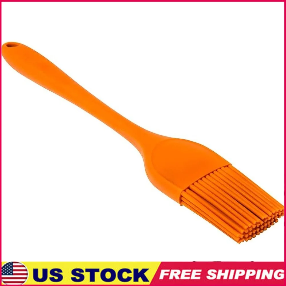 

Silicone Basting Brush Grill Accessory High Heat Resistant Durable Dishwasher Safe Perfect Tool Saucing on Grill