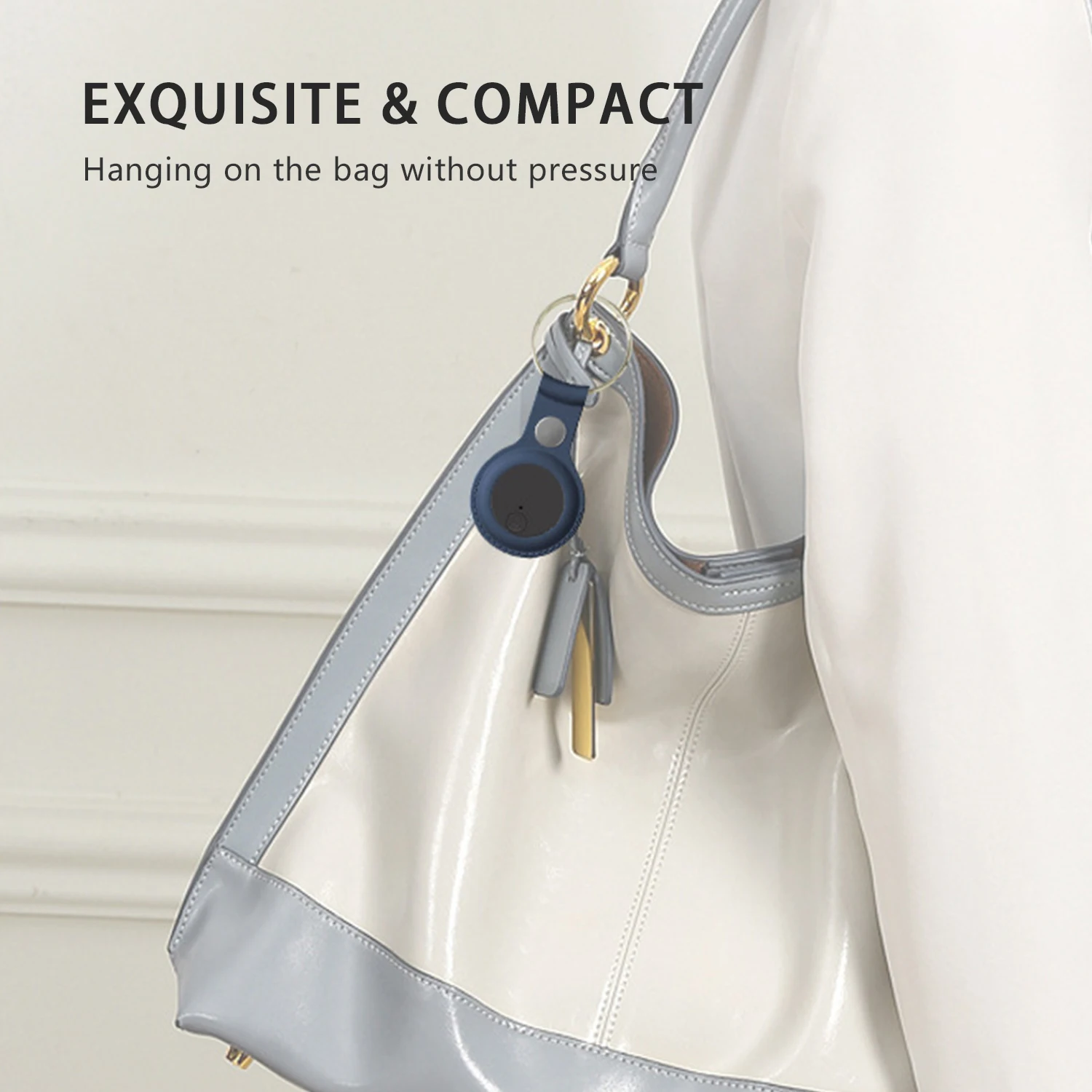 3 Stück Bluetooth 5,0 Locator Artikel Tracker Mini Locator geeignet für die Verfolgung von Smart Anti-Loss-Gerät Cat Dog Locator