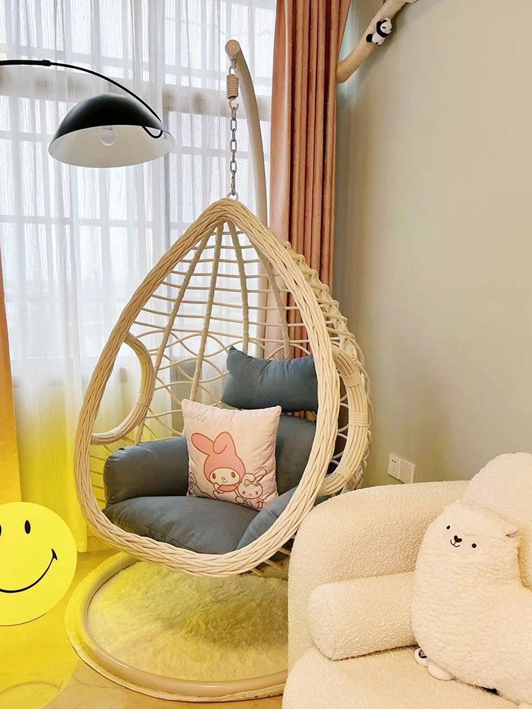 Hanging basket balcony hanging chair household indoor swing online celebrity Bird's Nest living room hanging basket chair lazy