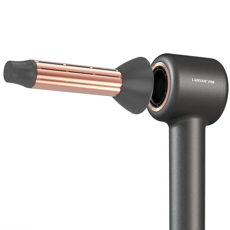 Pengering Rambut Kecepatan Tinggi 2025 Laris Manis 130000 RPM Pengering Rambut Super Salon 5 Nozzle Penata Rambut Dengan Tas Penyimpanan