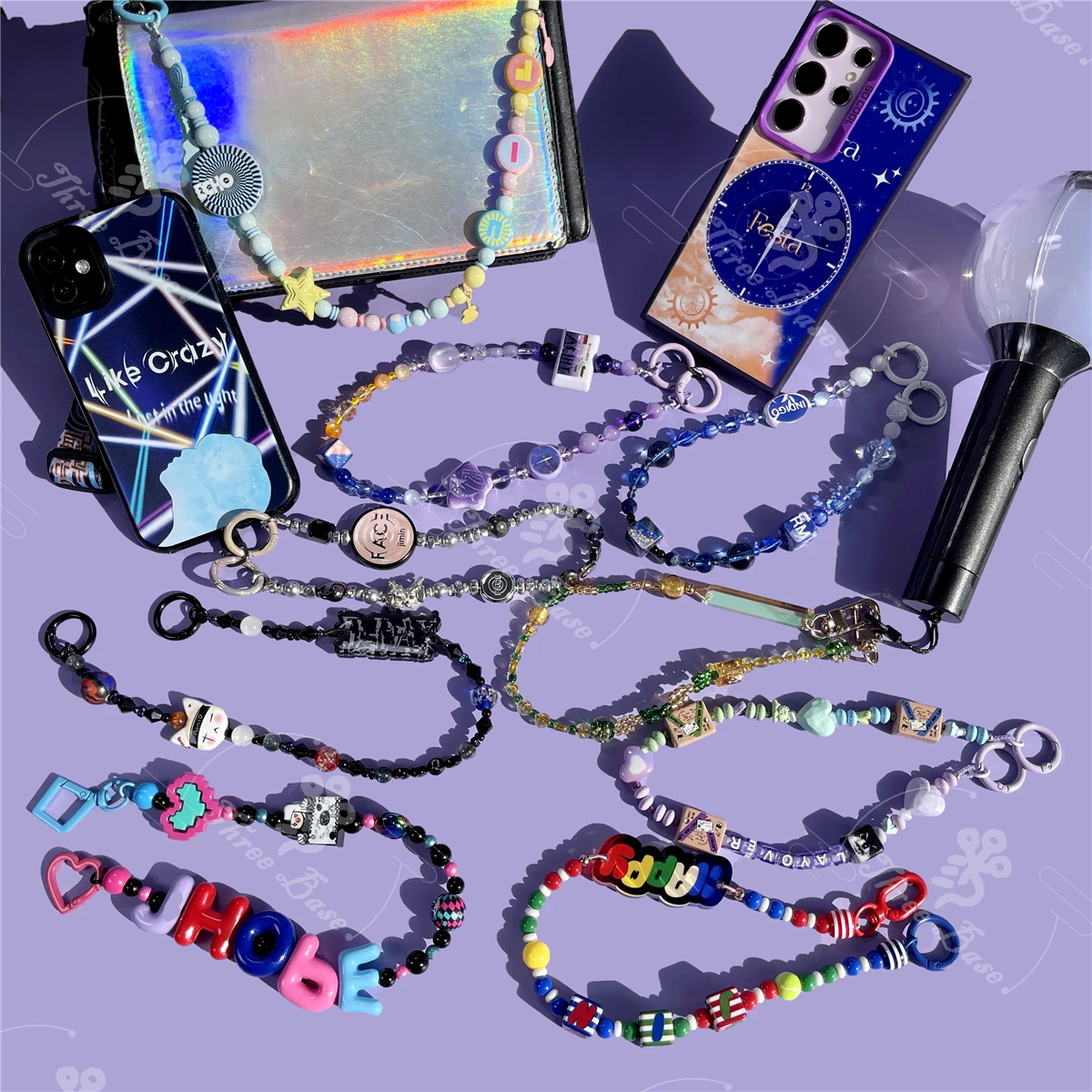 Брелок для телефона настраиваемый Festa JIN Echo Jimin Face RM V Jhope Suga D-DAY Браслеты дружбы Декоративная цепочка для сумки ручной работы