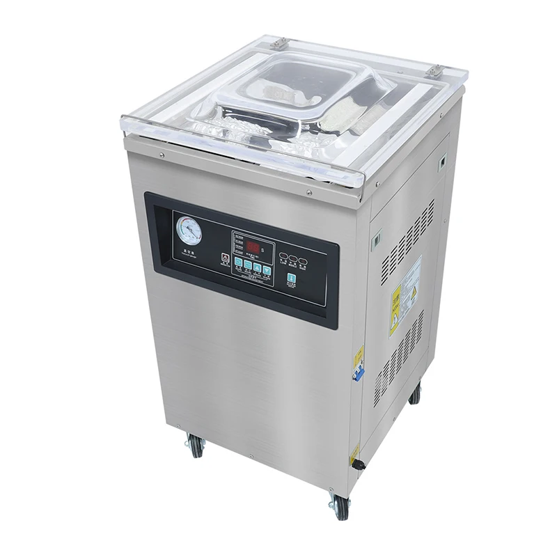 

Stainless Steel Vacuum Packing Machine Wet And Dry Food Sealing Machine Vegetable Fruit Meat Sealer