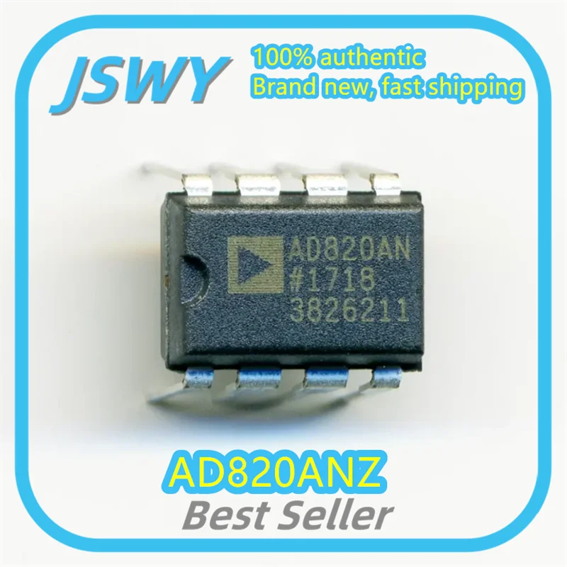 (3/30 Pcs) AD820ANZ AD820AN DIP-8 Operational Amplifier Genuine Item in Stock Large Inventory for Electronics Projects