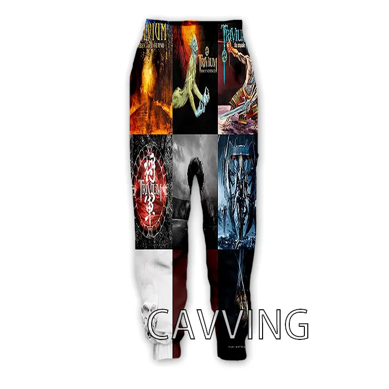 

CAVVING 3D Printed Trivium Band Casual Pants Sports Sweatpants Straight Pants Sweatpants Jogging Pants Trousers H01