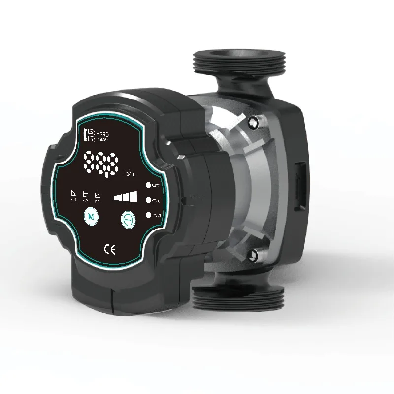 Class a Multi-function Variable Frequency Circulation Pump with Cn Cp pp Auto Pwm Modes DN25-40 130mm Pump Body