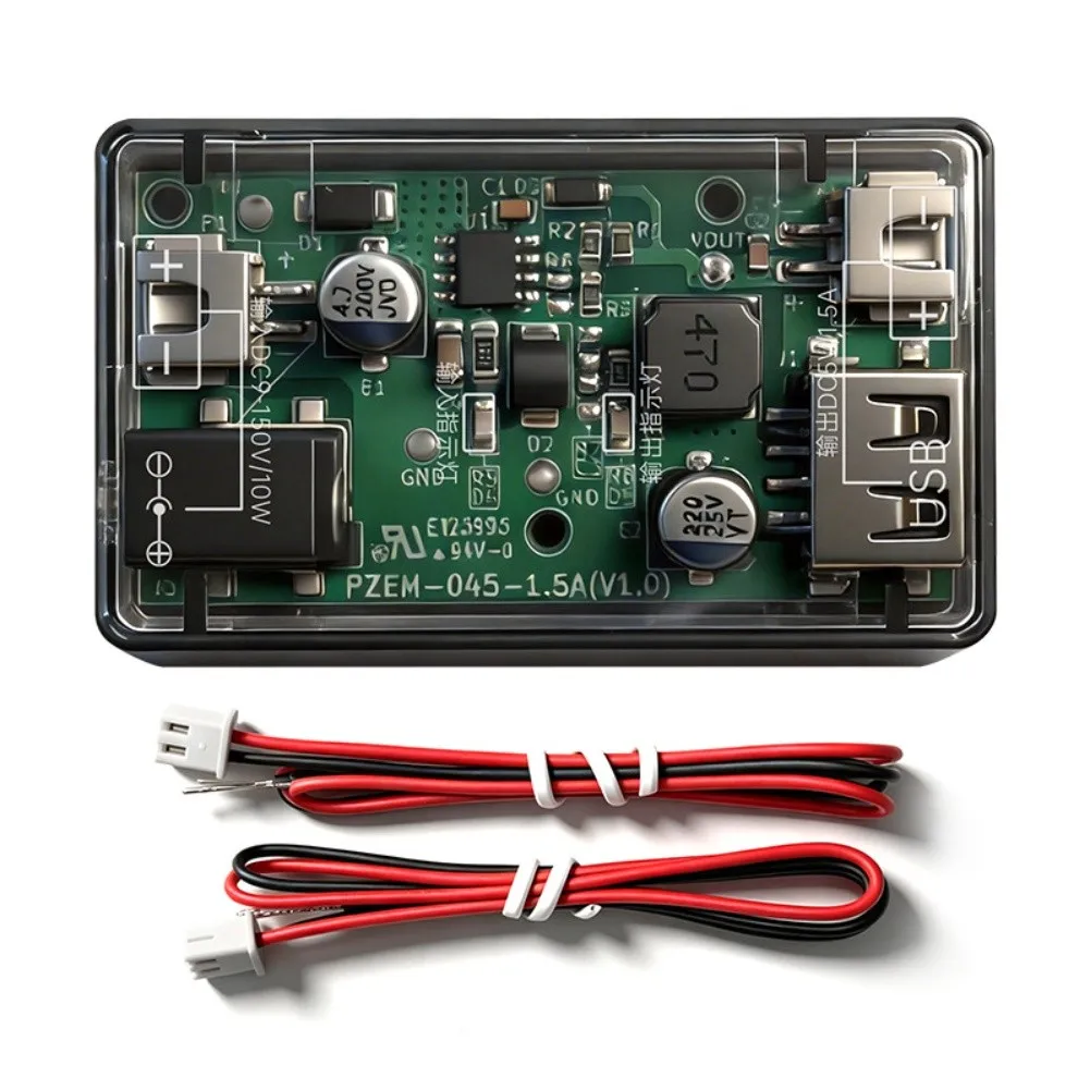 1pc PZEM-045 DC Step-down Power Supply Module Wide Voltage Regulator Module For Solar Panel Industrial Equipment Accessories