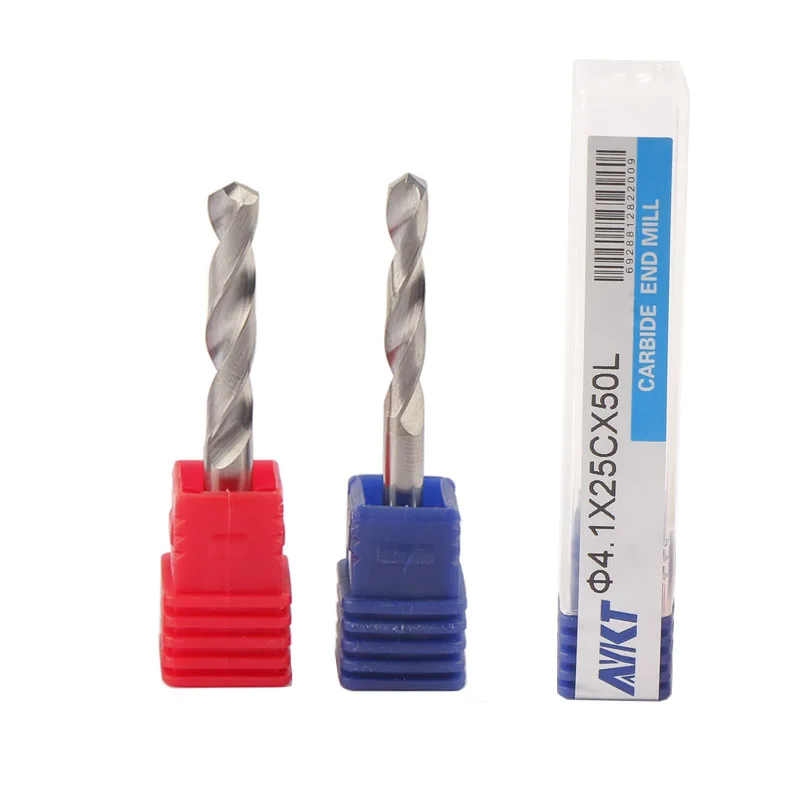 Carbide Twist Drill Bits for CNC Metal Drilling Tungsten Carbide End Mill 1PC