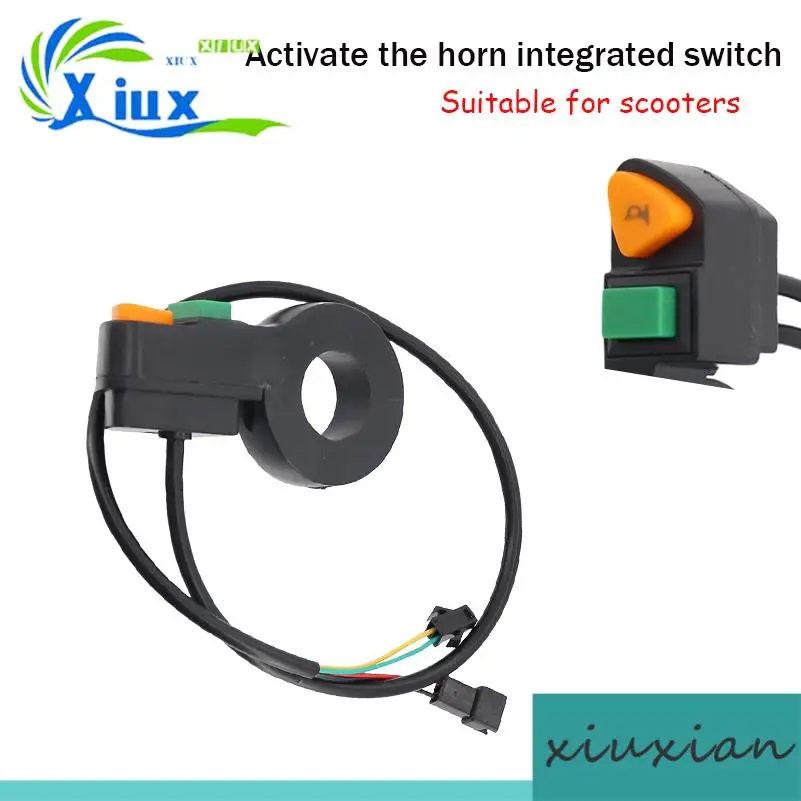 

High quality scooter accessories. Suitable for modifying horn switch integrated accessories
