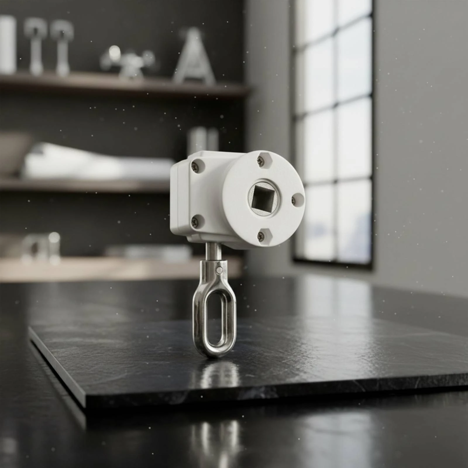 Awning Crank Gearbox Sturdy Awning Crank Mechanism Hardware Sturdy Reliable for Homeowners, Patio, Deck