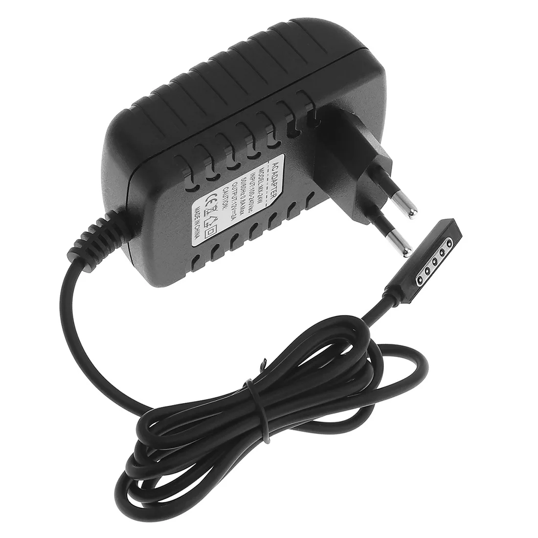 Adaptador de fuente de alimentación de cargador 12V2A, cargador de pared para el hogar para Microsoft Surface 2 RT 10,6, tableta PC, enchufe europeo