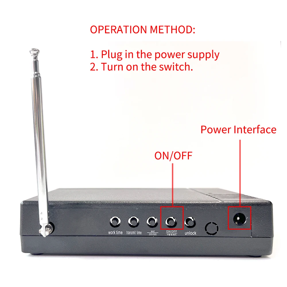 Wireless Calling System Signal Amplifier Enhance Transmitter Distance Repeater K-R