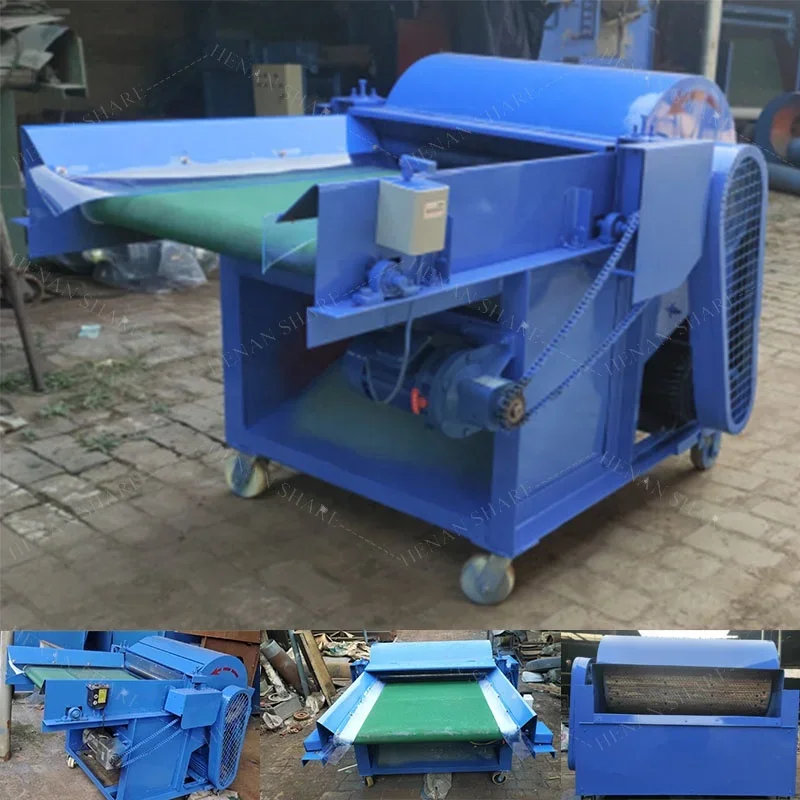 Automation Fabric Waste Cotton Recycling Textile Waste Machine for Clothes