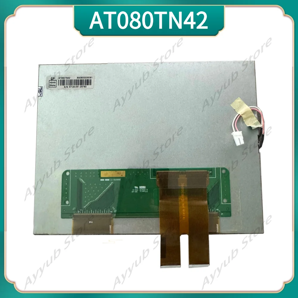 8 inch AT080TN42 100% Original VGA+AV LCD Controller Driver Board Work + 800x600 AT080TN42 LCD Screen