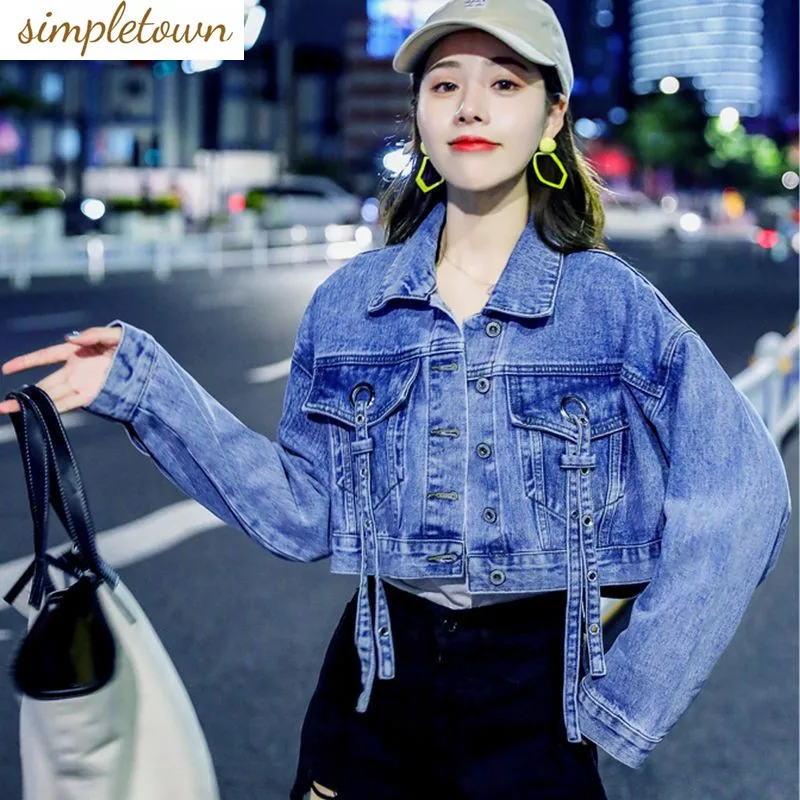 

Denim Short Coat 2023 New Spring and Autumn Korean Version Fashionable and Foreign Style Denim Jacket Reduced Age Women's Top