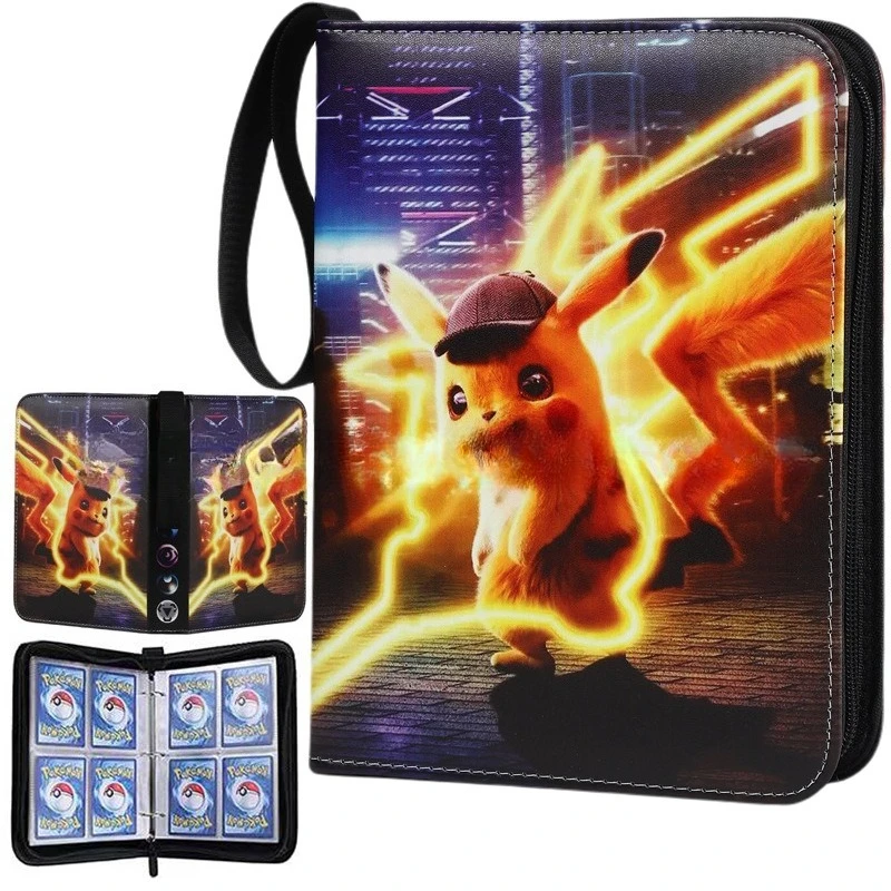 Bandai Pokemon Trading Card Binder Album Pokemon Verzamelmap 400 Pocket Storage Book Collectible Gift for Fans view 4