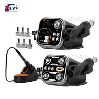 M-Triangel CP-601 CP-401 2 In1 Electric Soldering Iron Hot Air Heat Gun Rework Desolder Soldering Station IC Chips Repair