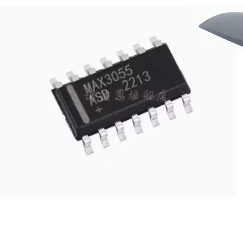2PCS MAX3055ASD MAX3055 CAN Transceiver Single-Wire Mode 18mV Hysteresis Industrial Automotive Chip