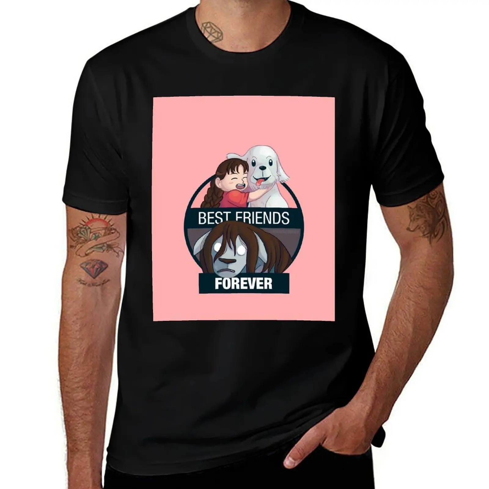 

nina and alexander - best friends forever T-Shirt t shirts with prints anime t shirts oversize