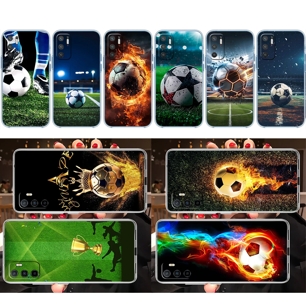 Чехол для телефона QR38 Football Soccer для LG K22 K30 K40 K40S K41 K42 K50 K50S K51 K51S K52 K61 K62 K71 K92 Q60 Q61 V40 V50 V60