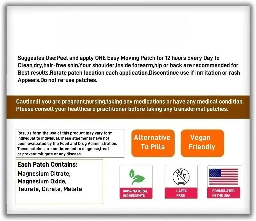30 Patches Womens Support Transdermal Patches Hormone Regulation Menopause Support