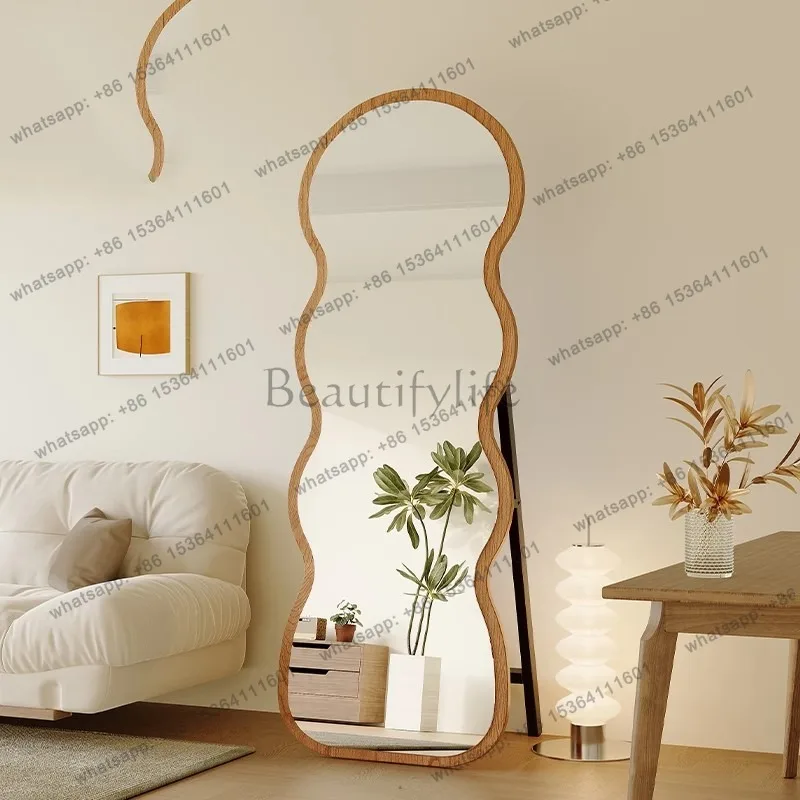 Floor Full Body Mirror Big Cloud Luxury Bathroom Decoration Standing Mirror Twisted Wonderland Funky Espelhos Home Products
