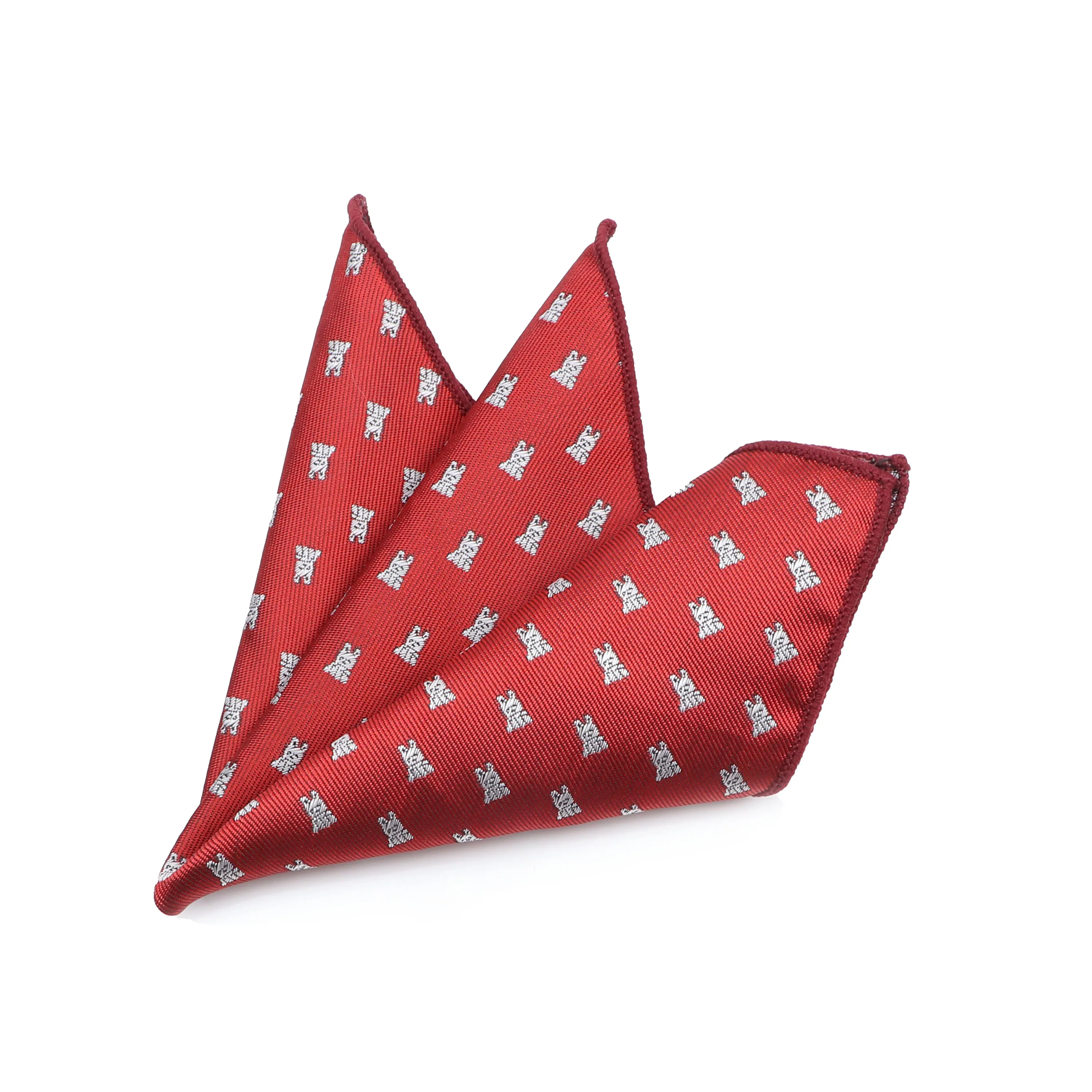 Mouchoir de poche carré pour hommes, rouge bleu, impression Polyester, Hankie femmes et hommes, cadeau de fête décontracté, accessoires de nœud papillon de smoking