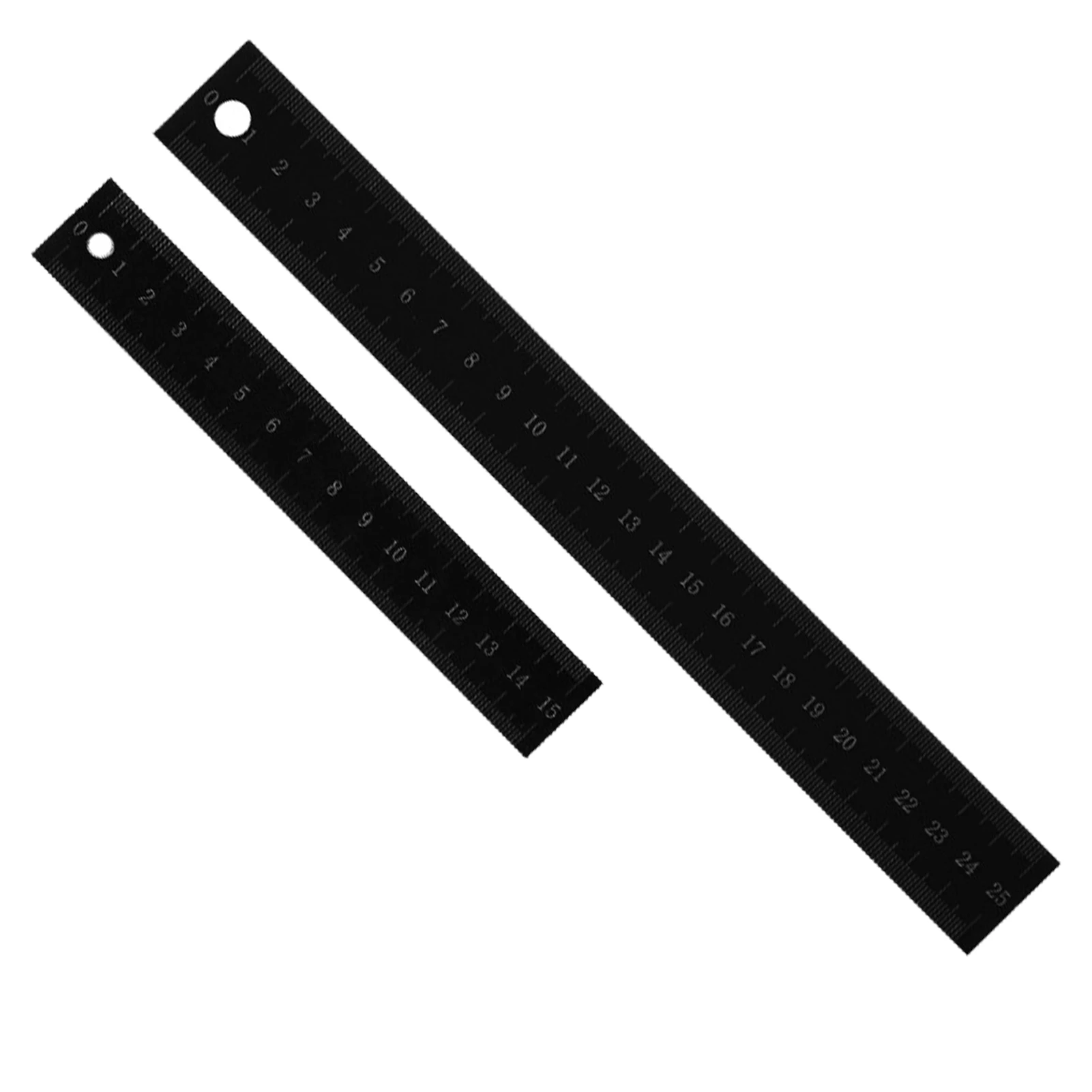 

2 шт., длинная металлическая линейка, измерительный инструмент для утолщения, инженерные прочные профессиональные канцелярские товары, студенческие небьющиеся