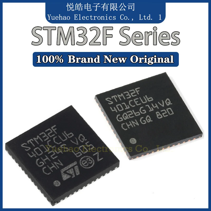 STM32F401CBU6 STM32F401CCU6 STM32F401CEU6 STM32F401CB STM32F401CC STM32F401CE STM32F401 STM STM32 STM32F IC MCU QFN-48 Chipset