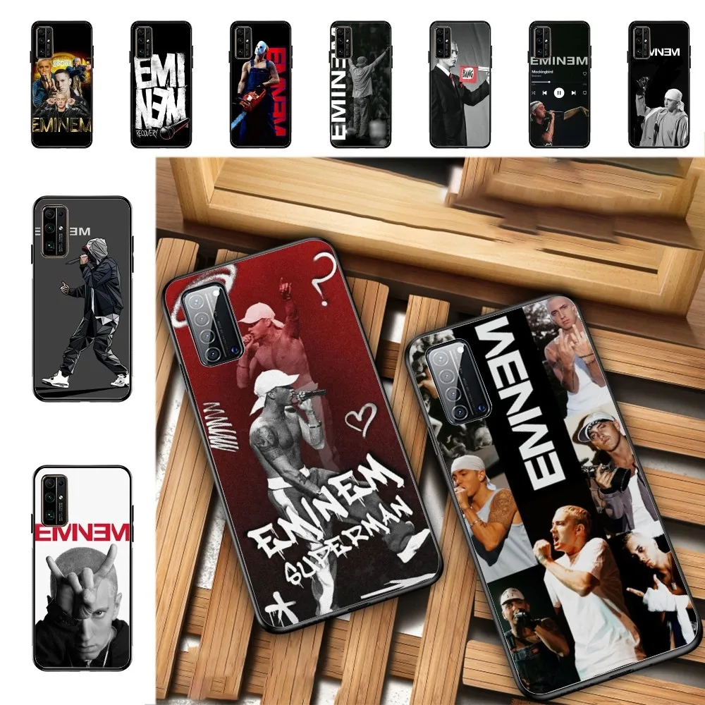 Rapper Eminem Hot Phone Case For Huawei Honor 10 Lite 9 20 7A 9X 30 50 60 70 Pro Plus Soft Silicone Cover