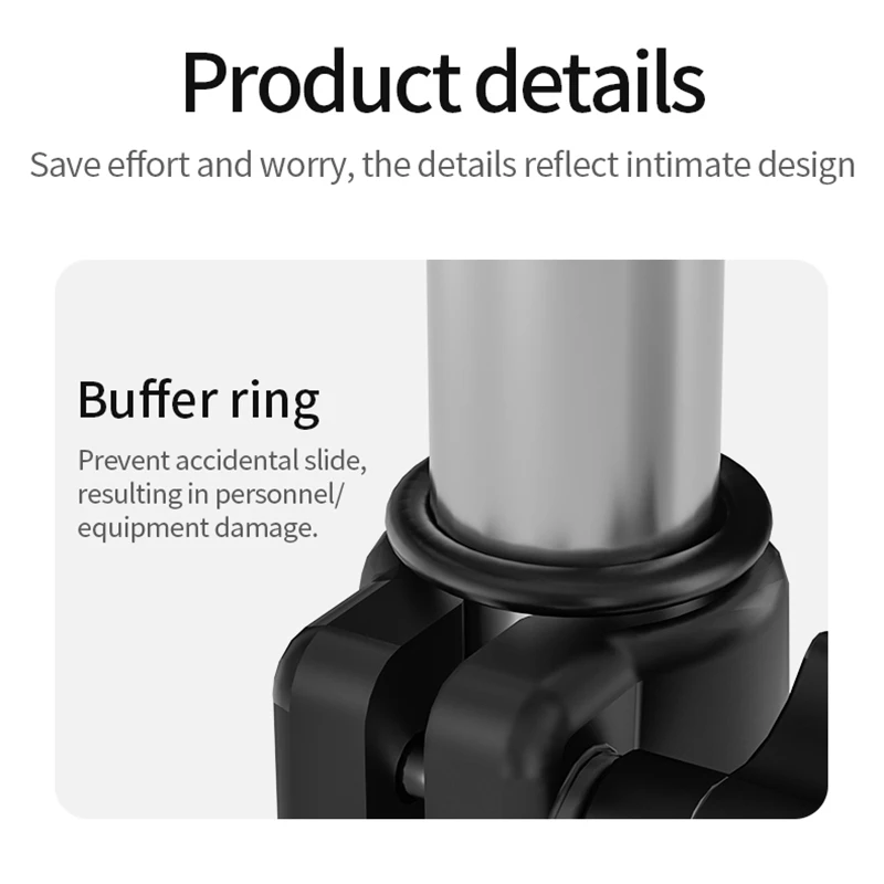 حامل إضاءة تصغير 2.2 متر من Selens حامل ثلاثي من الفولاذ المقاوم للصدأ خفيف الوزن مع وسادة هوائية ومحولات 1/4 3/8 لاستوديو الصور