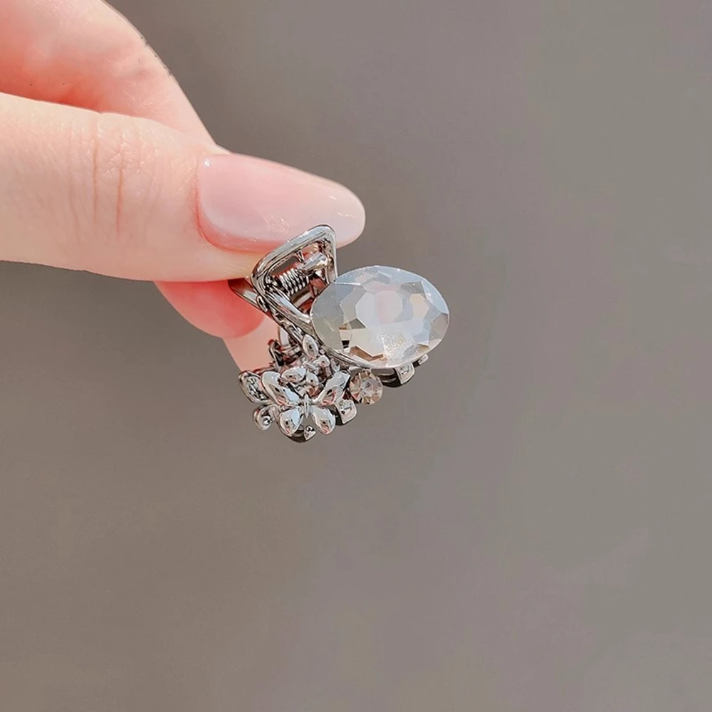 Super fée strass papillon Mini griffes de cheveux femmes filles front frange côté pinces à cheveux