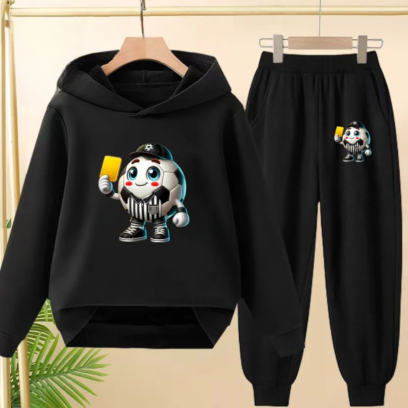 

The Children's Sportswearset,including Hooded Cartoon Sports Shirts,sweatshirts Long Pants,is Suitablefor Boys Girls Aged 3 To13
