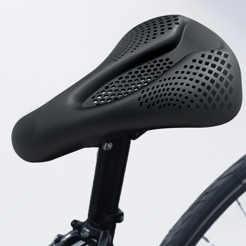 

Силиконовый дышащий удобный мягкий амортизирующий и противоскользящий чехол на сиденье велосипеда, уличный чехол на сиденье для езды на горном велосипеде