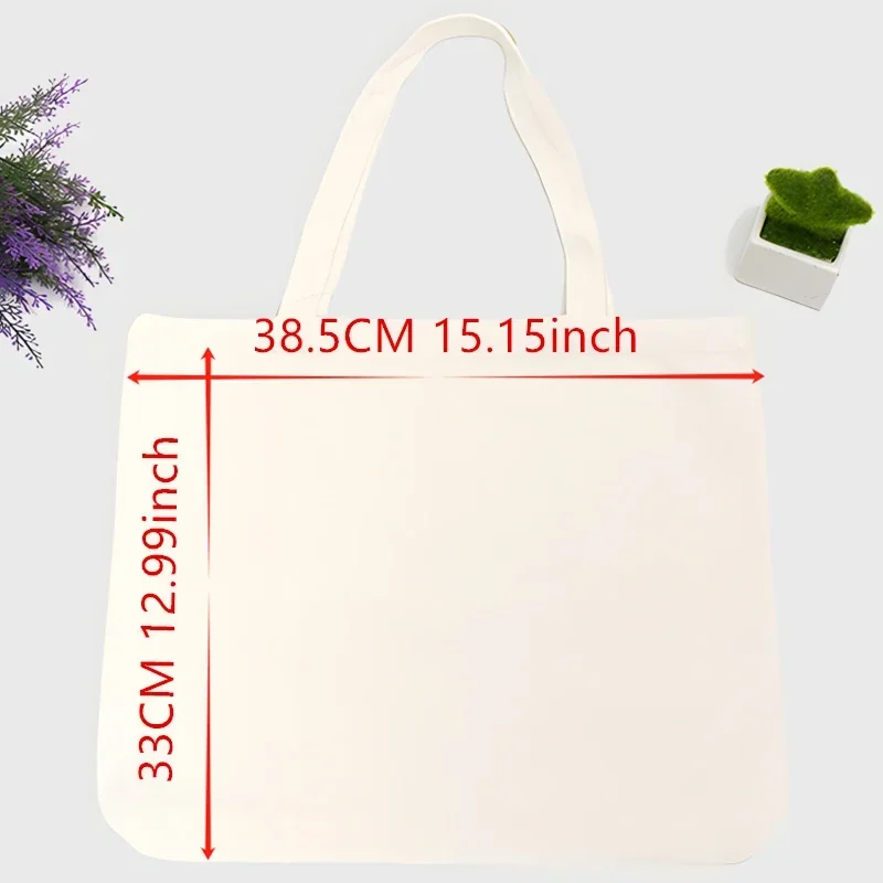 mafalda Women Men Handbags Canvas Tote bags Reusable Cotton High capacity Shopping Bag