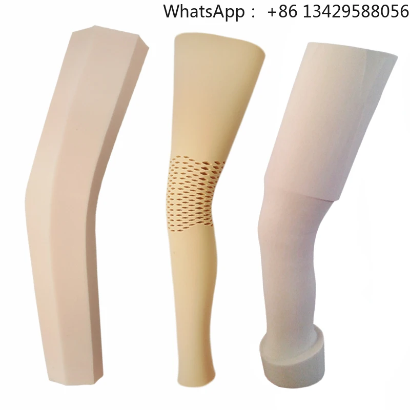 

Prosthetic Leg Lower Artificial Limbs Above Knee AK Cosmetic Foam Cover
