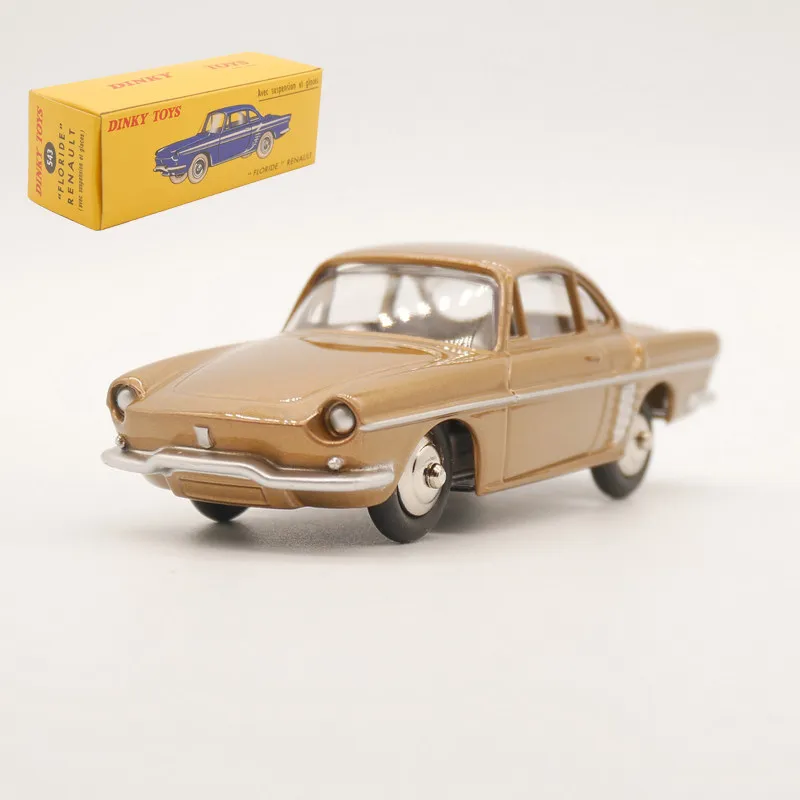Diecast DINKY TOYS 1:43 Scale RENAULT FLORIDE Retro Iron Car Alloy Car Model