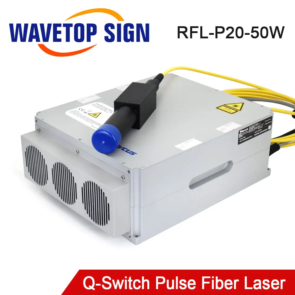 

WaveTopSign Raycus 20W 30W 50W Q-switched Pulse Fiber Laser Source 1064nm High Quality Laser Module for Fiber Laser Marking