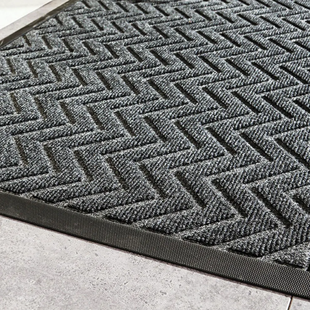 

Household Wear-Resistant Entryway Anti-Skid Floor Mat Simple Pattern Door Mat Kitchen Bathroom Home Accessory Home Accessory
