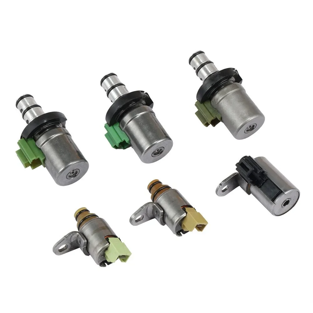 6pcs Sets of  Automatic Transmission Solenoid Valve Kits For Ford Focus Mazda 2 3 5 6 CX-7 Shift A & B 4F27E